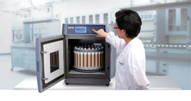 High Throughput Pressure Microwave Digestion American Laboratory Precise Control Of Dissolution Parameters Is Combined With A Number Novel Safety Features And Easier Sample Handling All At Very Attractive Price