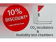 Are you interested in a CO2 incubator or in a Humidity test chamber?