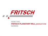 Watch Video: Planetary Mill PULVERISETTE 5 premium line