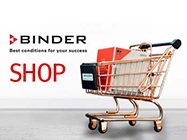Welcome to the new BINDER Online Shop!