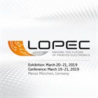 LOPEC 2019: Exhibition and Conference for the Printed Electronics Industry