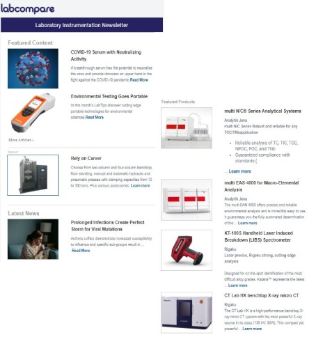 Sign up for E-Newsletters