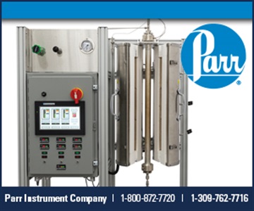 New Parr Continuous Flow Tubular Reactor with Touchscreen Control