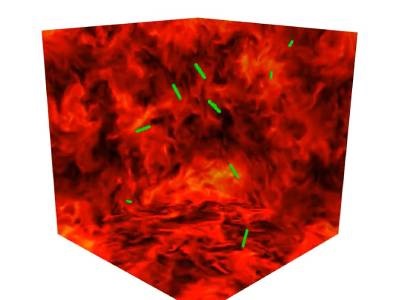 Tracking Turbulence With Fibers Instead of Particles