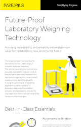 Future-Proof Laboratory Weighing Technology