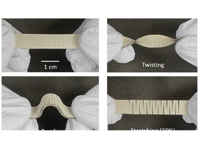 Researchers Demonstrate Highly Stretchable, Sensitive Strain Sensor
