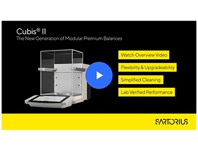 Cubis® II Ultra-High Resolution | The Balance that Meets your Needs
