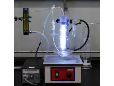 Photo-On-Demand Synthesis Method to Synthesize Useful Chemicals From Common Dry Cleaning Solvent