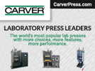 The World’s Most Popular Laboratory Presses