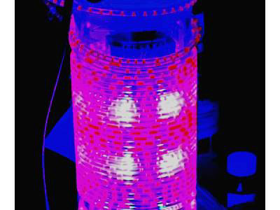 Chemical Synthesis Method Uses Violet Light Reaction on a Water Surface