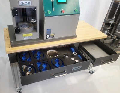  Stand with Accessory Drawers Accommodates Laptops