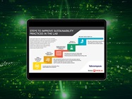 Infographic: Steps to Improve Sustainability Practices in the Lab