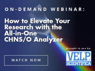 On-Demand Webinar: How to Elevate Your Research with the All-in-One CHNS/O Analyzer