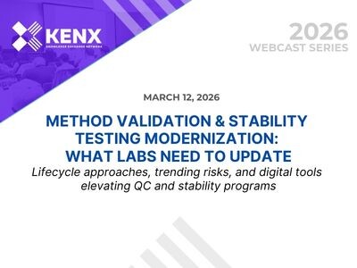 WEBINAR: Method Validation & Stability Testing Modernization: What Labs Need to Update