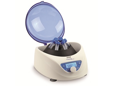 Benchtop Centrifuge Features 6-slot Angle Rotor