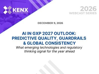 Partner Webinar -AI in GXP 2027 Outlook: Predictive Quality, Guardrails & Global Consistency