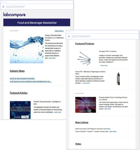 Sign up for E-Newsletters