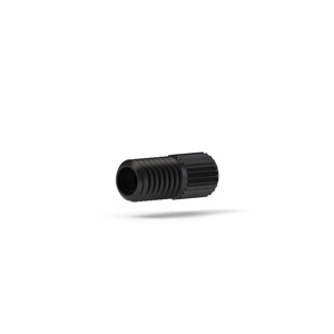 1/16 Short Headless M6 Male Nut Blk PEEK