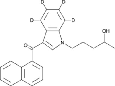 (±)-JWH 018 N-(4-hydroxypentyl) metabolite-d4