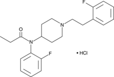 2'-fluoro ortho-Fluorofentanyl (hydrochloride) (exempt preparation)
