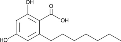 2-Heptyl-4,6-dihydroxybenzoic Acid