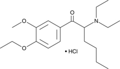 3-methoxy-4-ethoxy N,N-Diethylhexedrone (hydrochloride)