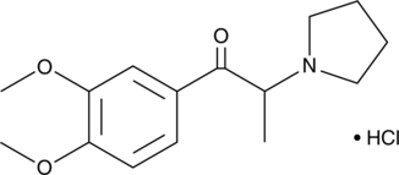 3,4-dimethoxy-α-Pyrrolidinopropiophenone (hydrochloride)