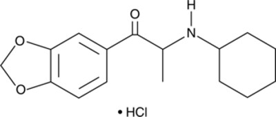 3,4-Methylenedioxy-α-Cyclohexylaminopropiophenone (hydrochloride) (exempt preparation)