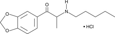 3,4-Methylenedioxy-α-pentylaminopropiophenone (hydrochloride)