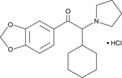 3,4-Methylenedioxy-α-Pyrrolidinocyclohexanophenone (hydrochloride)