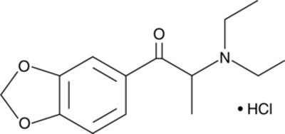 3,4-Methylenedioxy-N,N-diethylcathinone (hydrochloride)