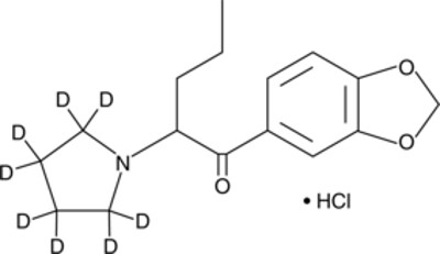 3,4-Methylenedioxy Pyrovalerone-d8 (hydrochloride)