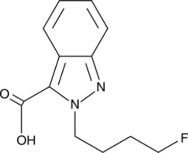 4-fluoro MDMB-BUTINACA 3-carboxy-2'-indazole metabolite