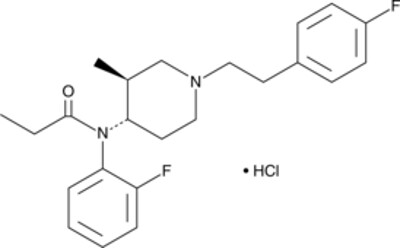 4'-fluoro, ortho-fluoro (±)-trans-3-methyl Fentanyl (hydrochloride)