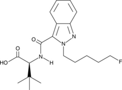 5-fluoro ADB 2'-indazole isomer butanoic acid metabolite