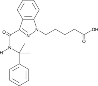 5-fluoro CUMYL-PINACA N-pentanoic acid metabolite