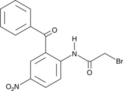 5-Nitro-2-(bromoacetamido)benzophenone