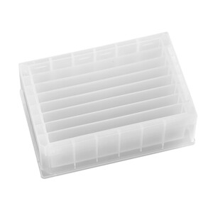 8 Row Reservoir V Bottom Natural PP 25 pack