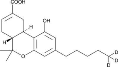 (−)-11-nor-9-carboxy-Δ8-THC-d3