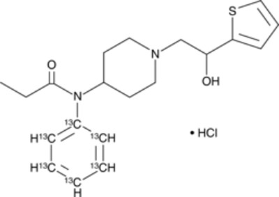 β-Hydroxythiofentanyl-13C6 (hydrochloride)
