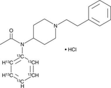 Acetyl fentanyl-13C6 (hydrochloride)