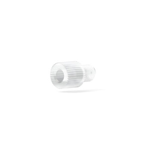 Adapter Body 1/4-28 Female X 5-16-24 Male Kel-F