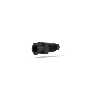 Adaptor F Luer To M6 M ETFE Black