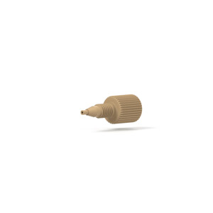 Adaptor Threaded 10-32 M To 1/4-28 F PEEK