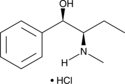 Buphedrone metabolite (hydrochloride) ((±)-Pseudoephedrine stereochemistry)