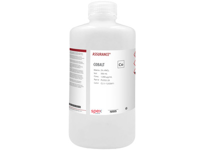 Cobalt, 1,000 µg/mL, for AA and ICP, 500 mL