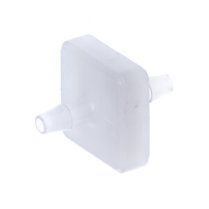 Connector, PVDF for 2 to 3 mm Tubing, Barbed, 3/32 x 3/32 (10/PK)