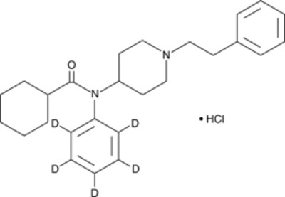 Cyclohexyl fentanyl-d5 (hydrochloride) (exempt preparation)