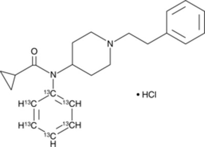 Cyclopropyl fentanyl-13C6 (hydrochloride) (CRM)