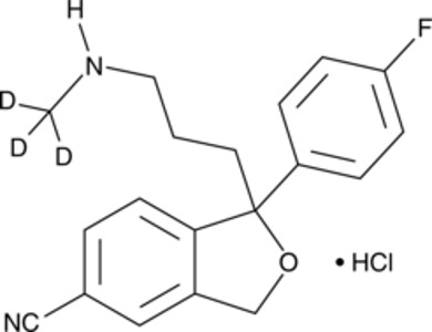 Desmethylcitalopram-d3 (hydrochloride)